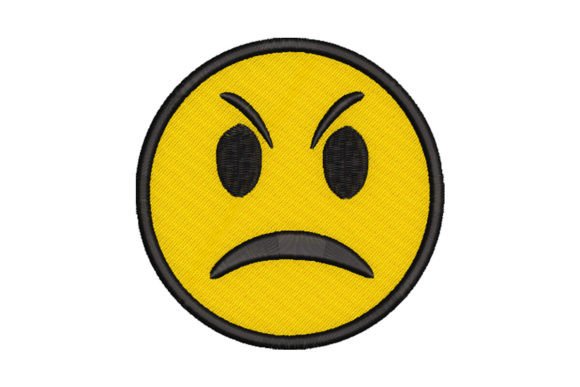 Angry Emoji Embroidery Design Review