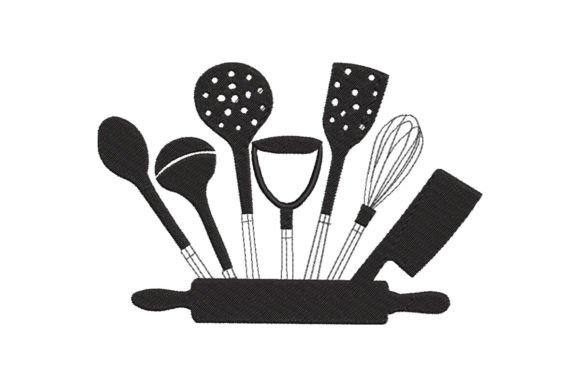 Cooking Utensils Embroidery Review