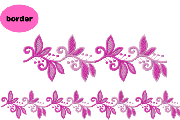 Elegance Border Review for Seasonal Embroidery