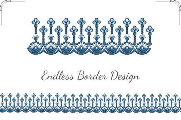 Fresh Spring Border Embroidery Review