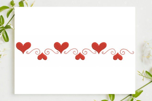 Heart Endless Border Embroidery Review