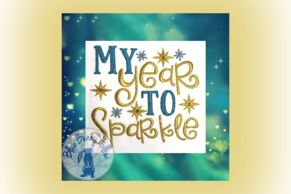 My Year to Sparkle Embroidery Review
