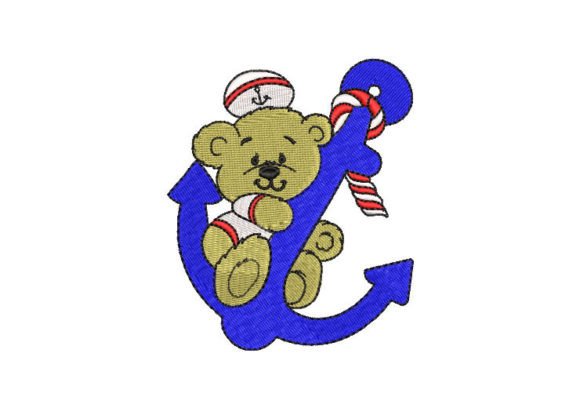 Sailor Bear with Anchor Embroidery Review