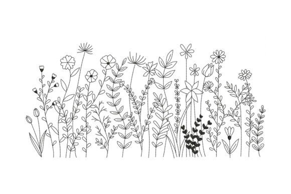Wildflower Botanical Meadow Garden Embroidery Review